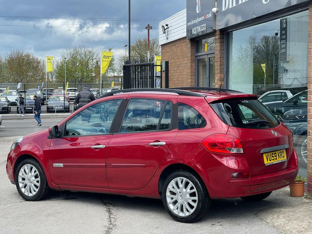 Renault Clio Estate 1.2 Dynamique Sport Tourer 200959 VU59KRO Red #4