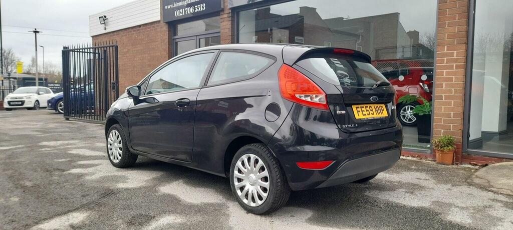 Ford Fiesta Hatchback 1.4 Tdci Style 200959 FE59NNP Black #3