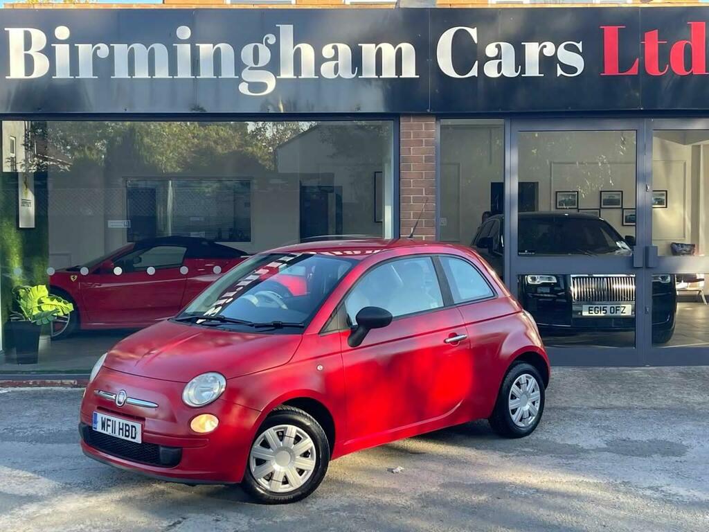 Fiat 500 Hatchback 1.2 Pop Euro 5 Ss 201111 Red
