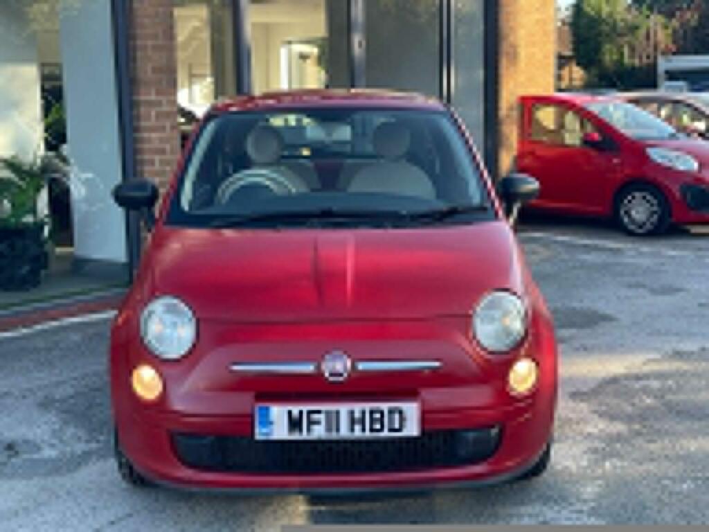 Fiat 500 Hatchback 1.2 Pop Euro 5 Ss 201111 WF11HBD Red #2