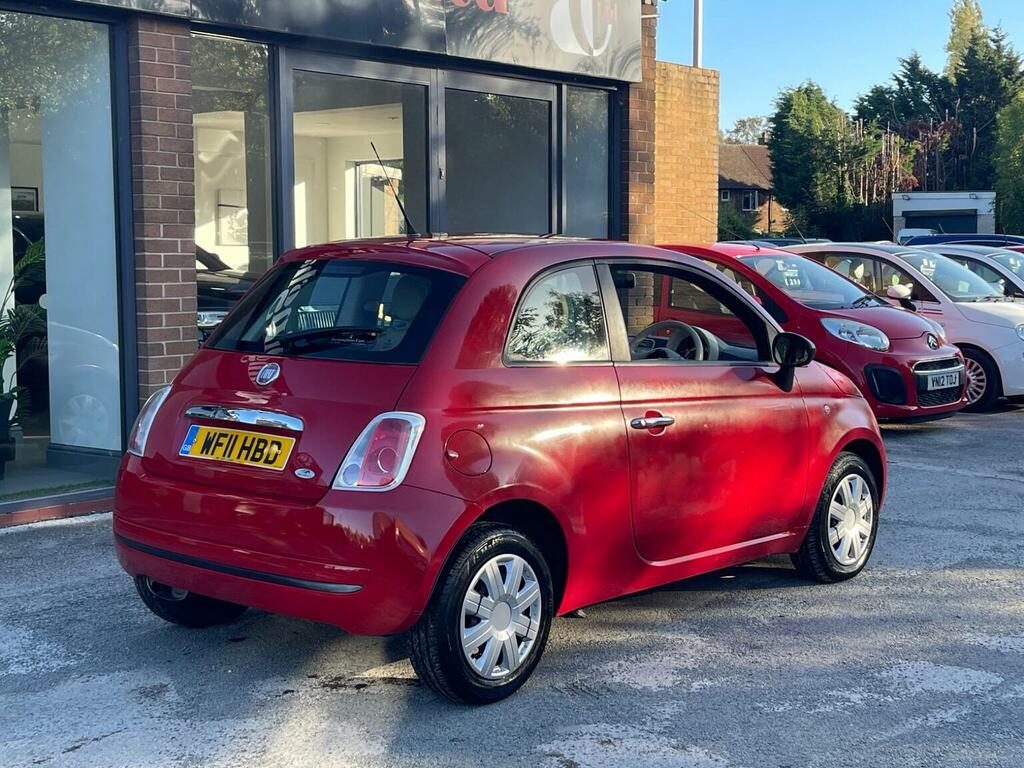 Fiat 500 Hatchback 1.2 Pop Euro 5 Ss 201111 WF11HBD Red #6