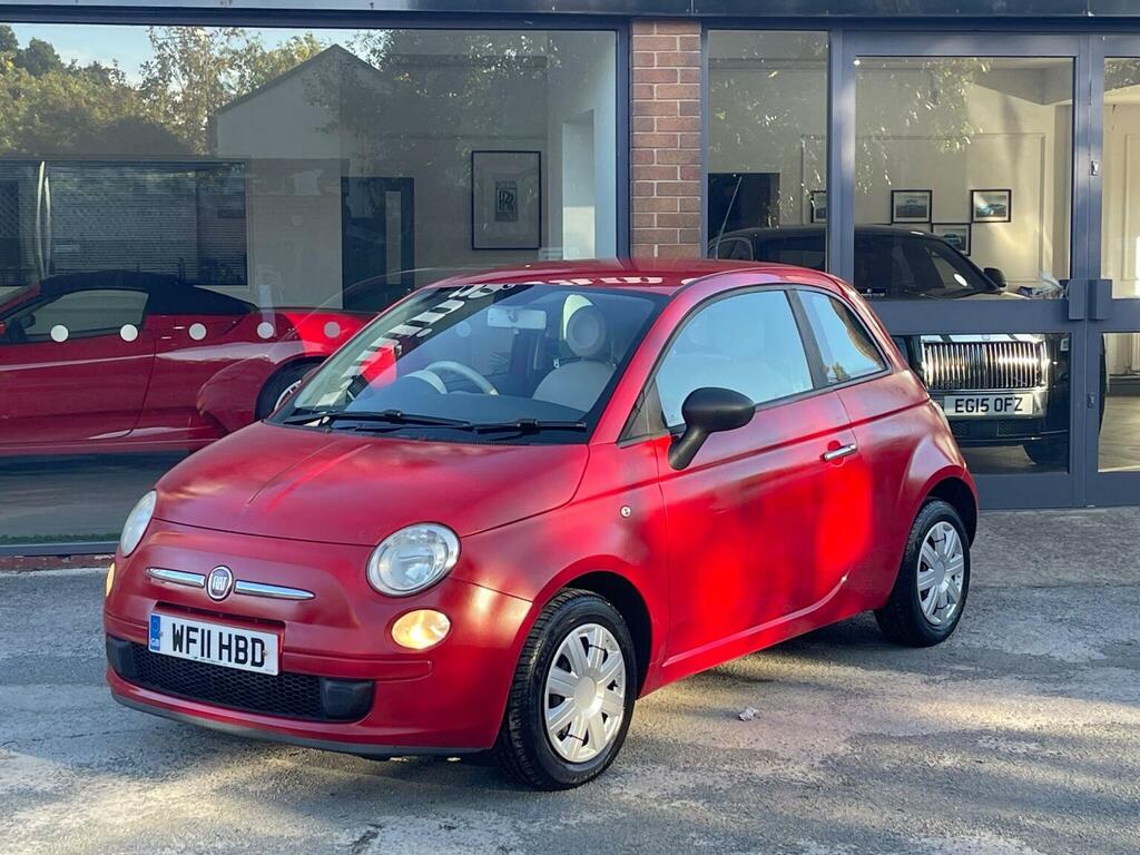 Fiat 500 Hatchback 1.2 Pop Euro 5 Ss 201111 WF11HBD Red #3