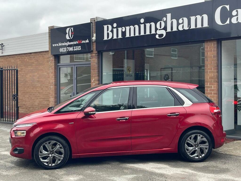 Citroen C4 Picasso Mpv 1.6 E-hdi Airdream Exclusive Euro 5 Ss HJ63EGC Red #4