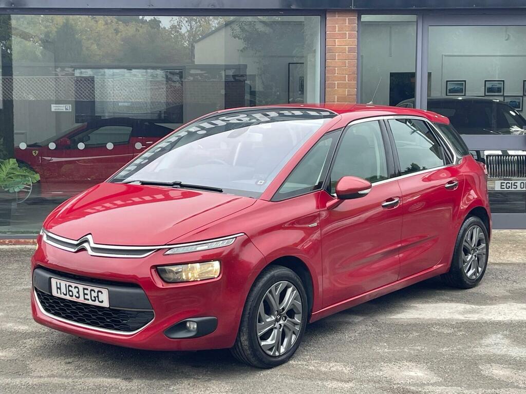 Citroen C4 Picasso Mpv 1.6 E-hdi Airdream Exclusive Euro 5 Ss HJ63EGC Red #3