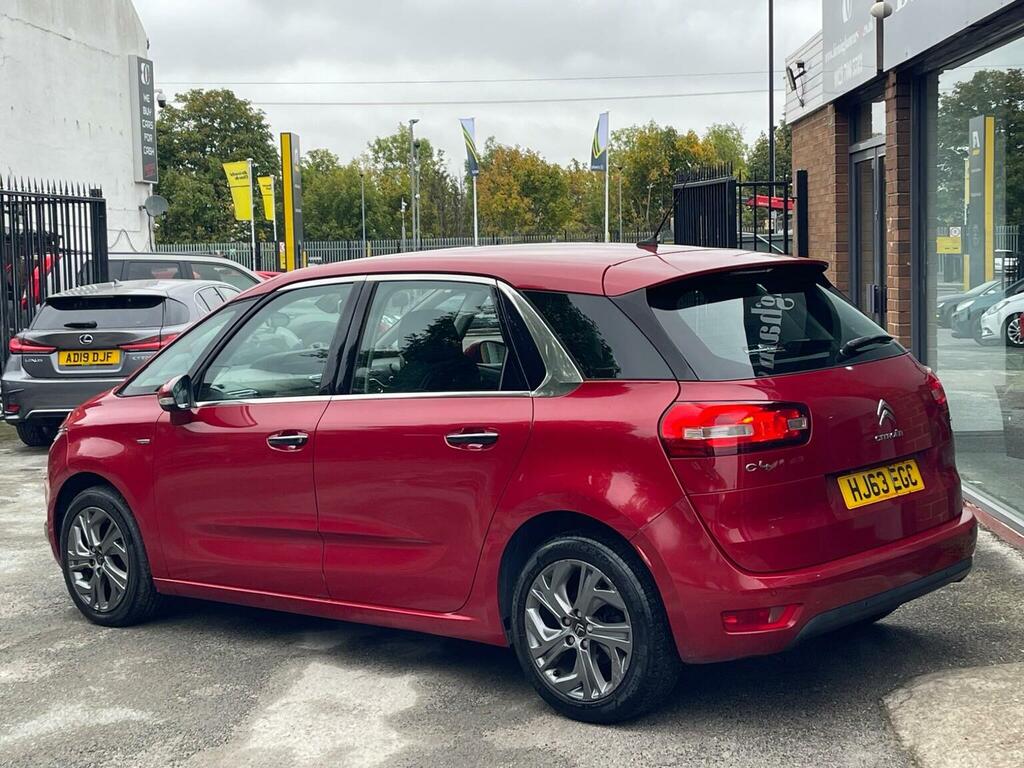 Citroen C4 Picasso Mpv 1.6 E-hdi Airdream Exclusive Euro 5 Ss HJ63EGC Red #5