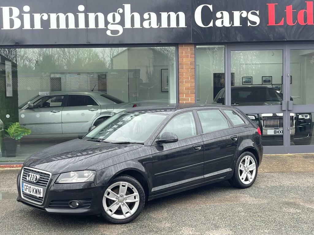 Audi A3 Hatchback 1.6 Tdi Sport Sportback Euro 5 Ss GF10KWN Black