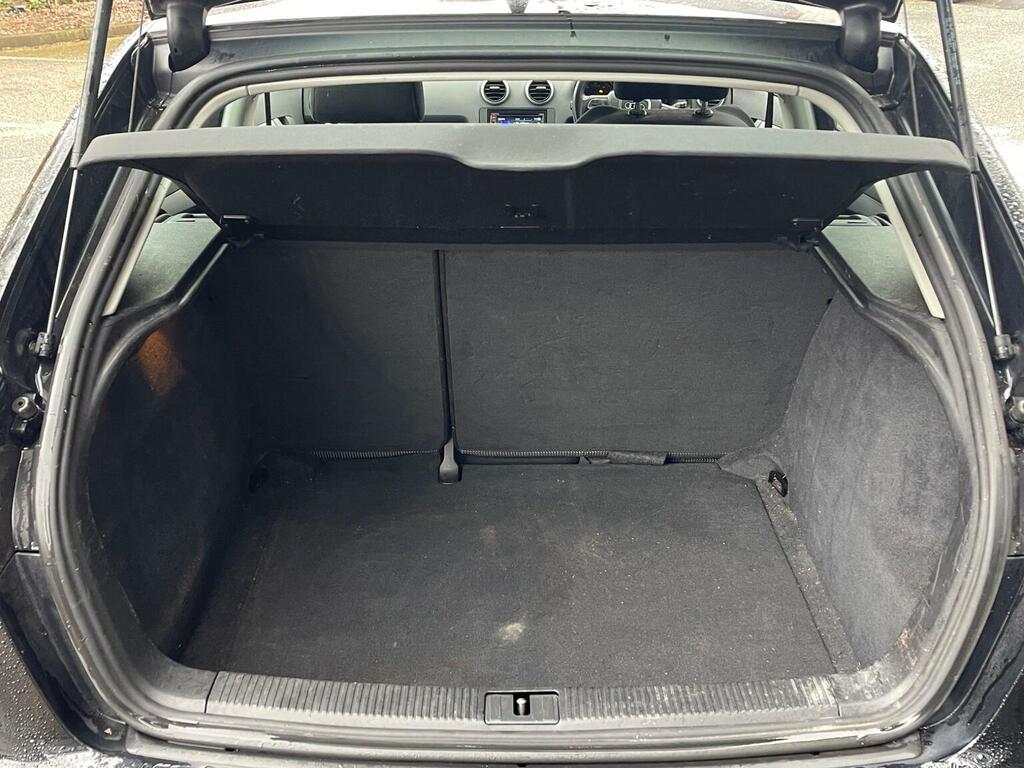 Audi A3 Hatchback 1.6 Tdi Sport Sportback Euro 5 Ss GF10KWN Black #5
