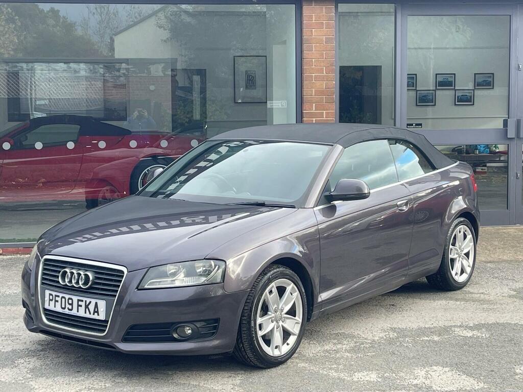 Audi A3 Cabriolet Convertible 2.0 Tdi Sport Euro 4 200909 Grey #3