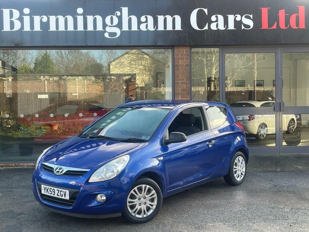 Hyundai I20 Hatchback 1.2 Classic Euro 4 200959 YK59ZGV Blue