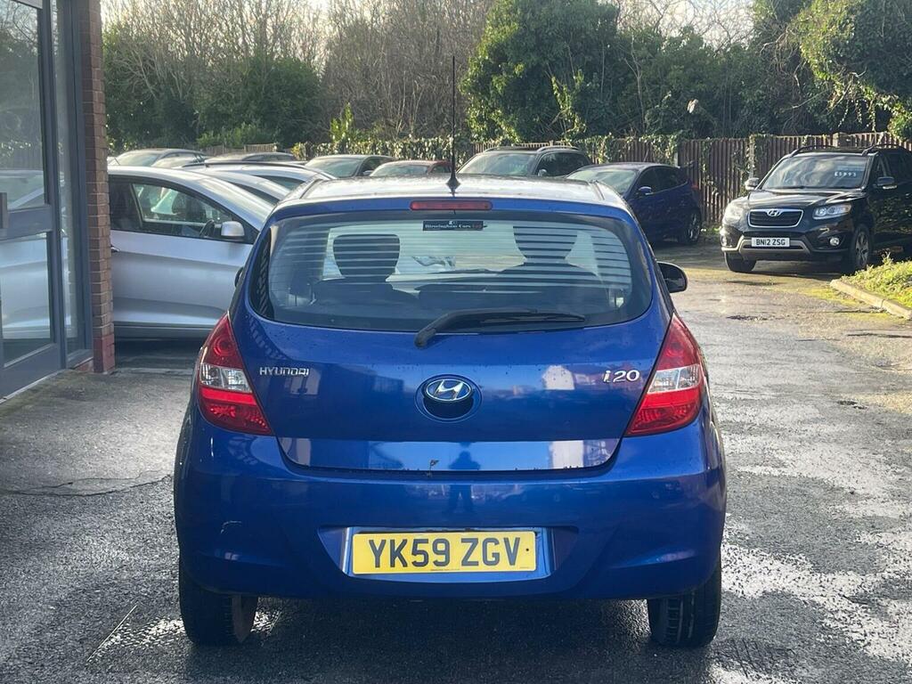 Hyundai I20 Hatchback 1.2 Classic Euro 4 200959 YK59ZGV Blue #3
