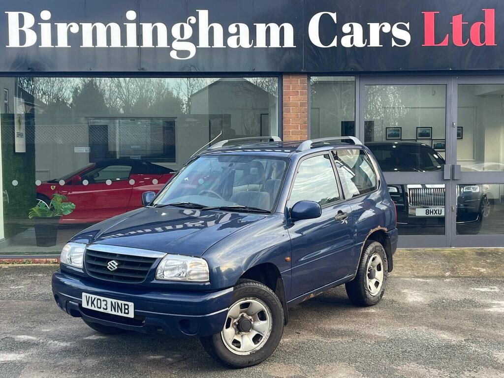 Suzuki Grand Vitara Suv 1.6 Gv1600 Sport Estate 200303 Blue