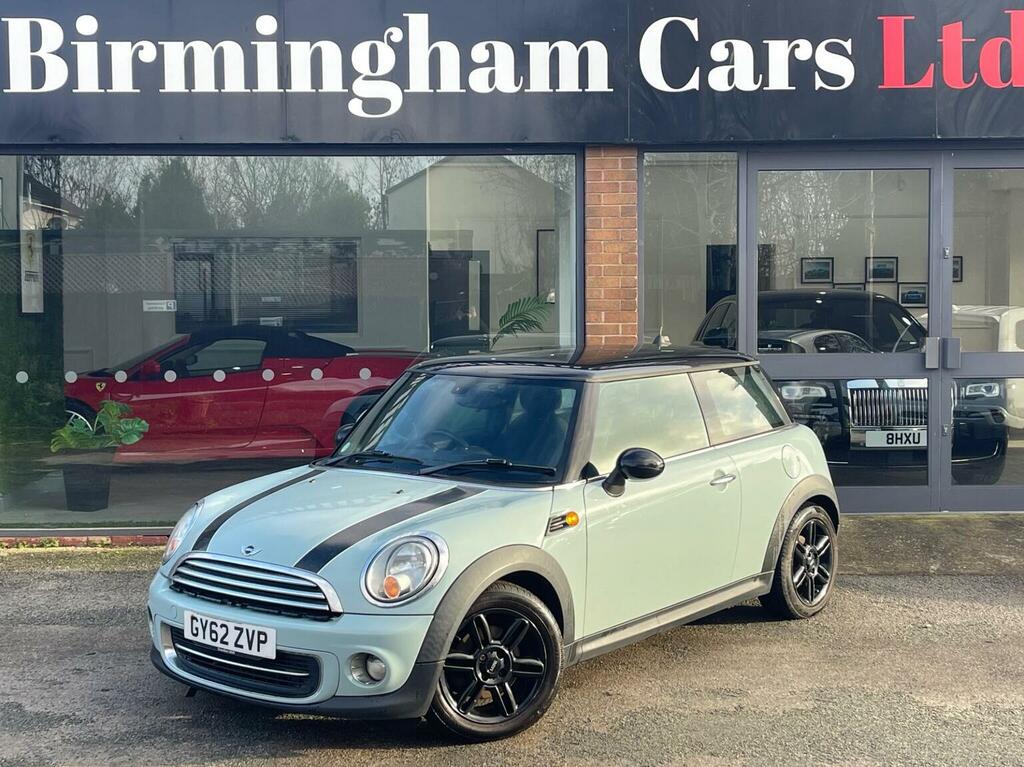 Mini Hatch Hatchback 1.6 Cooper Euro 5 Ss 201262 GY62ZVP Blue