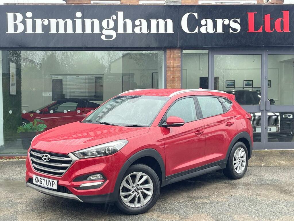 Hyundai Tucson Suv 1.6 Gdi Blue Drive Se Nav Euro 6 Ss 20 KM67UYP Red