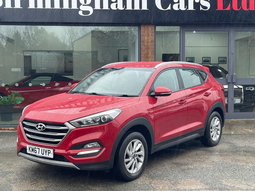 Hyundai Tucson Suv 1.6 Gdi Blue Drive Se Nav Euro 6 Ss 20 KM67UYP Red #3