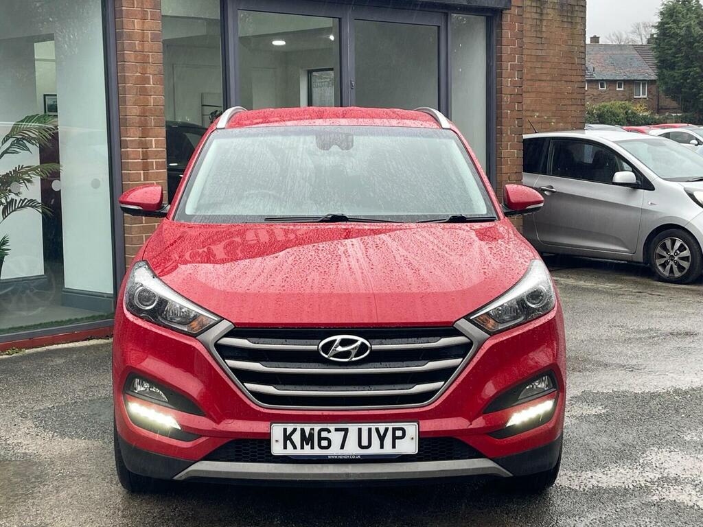 Hyundai Tucson Suv 1.6 Gdi Blue Drive Se Nav Euro 6 Ss 20 KM67UYP Red #2