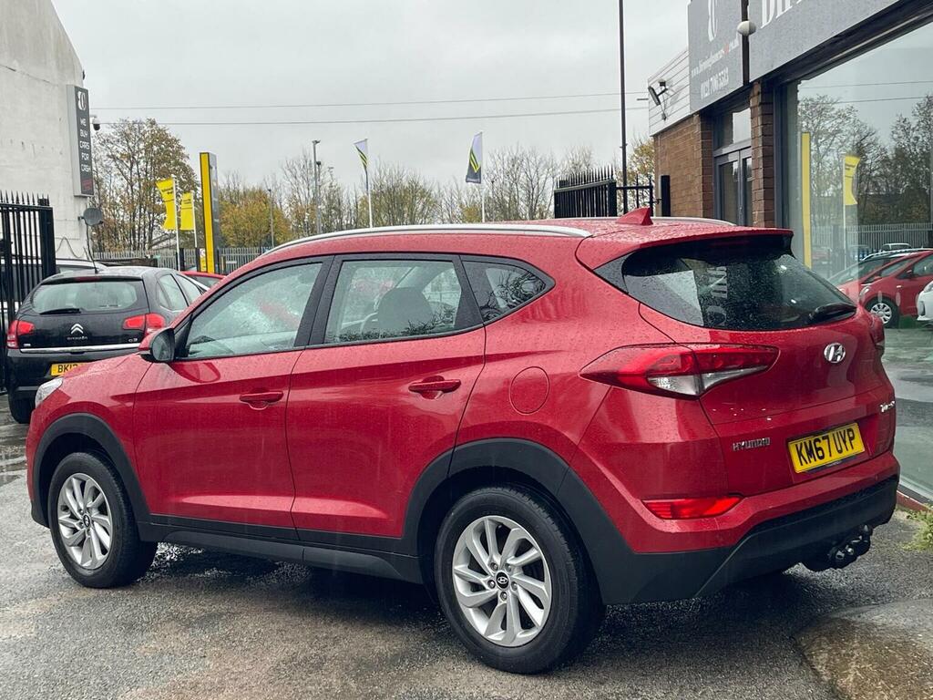 Hyundai Tucson Suv 1.6 Gdi Blue Drive Se Nav Euro 6 Ss 20 KM67UYP Red #5