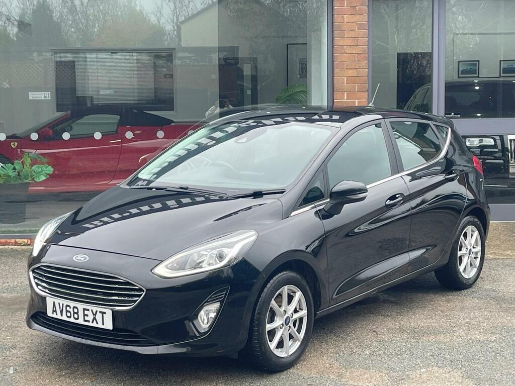 Ford Fiesta Hatchback 1.0T Ecoboost Zetec Euro 6 Ss 20 AV68EXT Black #3