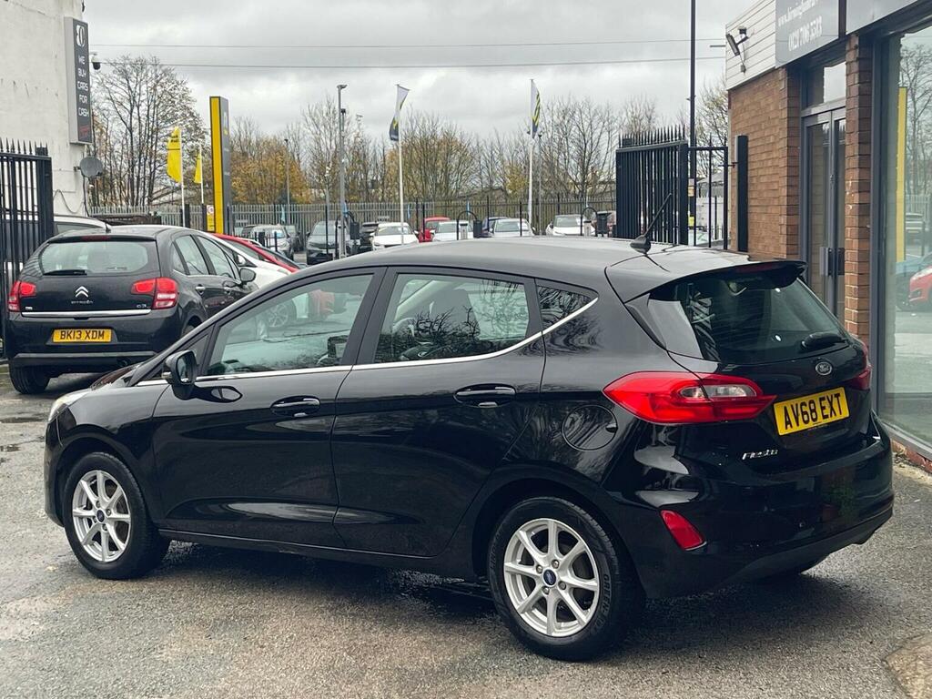 Ford Fiesta Hatchback 1.0T Ecoboost Zetec Euro 6 Ss 20 AV68EXT Black #5