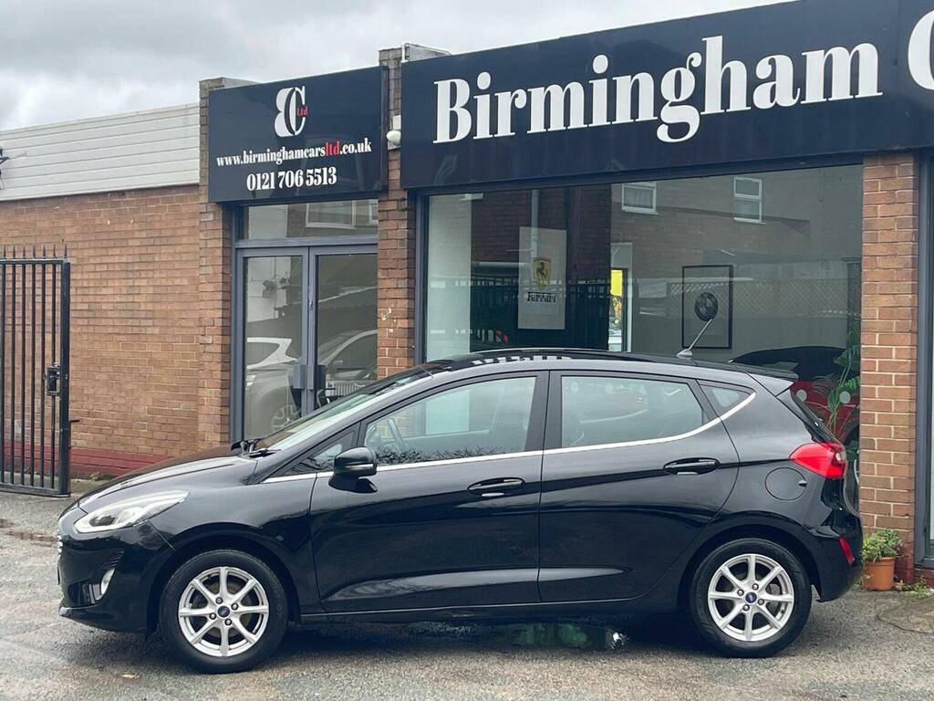 Ford Fiesta Hatchback 1.0T Ecoboost Zetec Euro 6 Ss 20 AV68EXT Black #4
