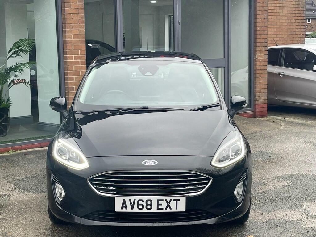 Ford Fiesta Hatchback 1.0T Ecoboost Zetec Euro 6 Ss 20 AV68EXT Black #2