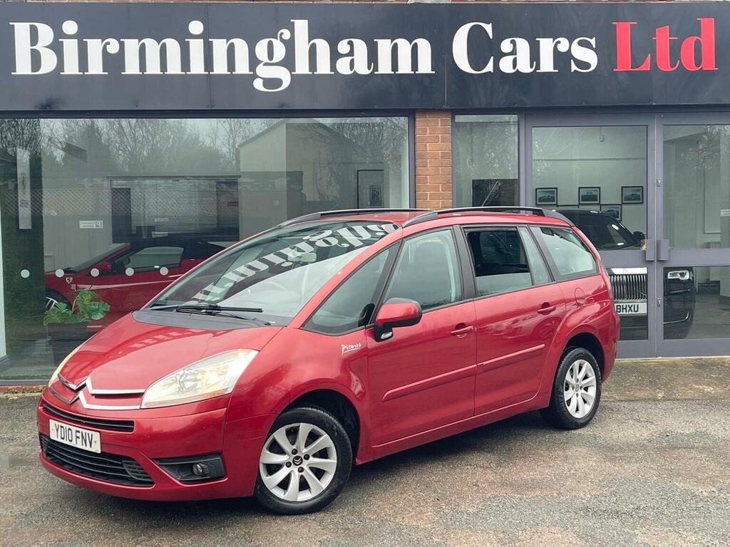 Citroen Grand C4 Picasso Mpv 1.6 Hdi Vtr Egs6 Euro 4 201010 Red