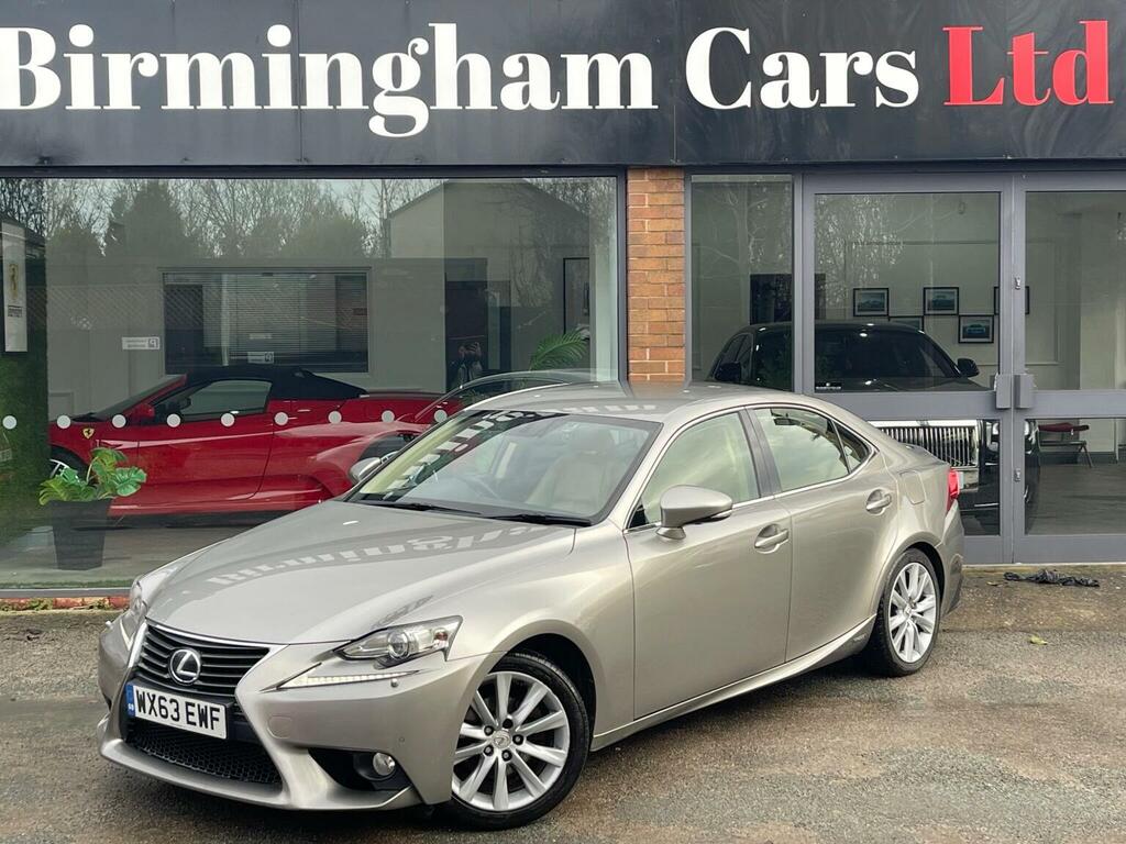 Lexus IS Saloon 2.5 300H Luxury E-cvt Euro 5 Ss 201 Silver