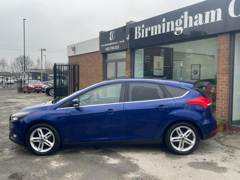 Ford Focus Hatchback 1.5 Tdci Zetec Euro 6 Ss 201666 EN66DVM Blue #4