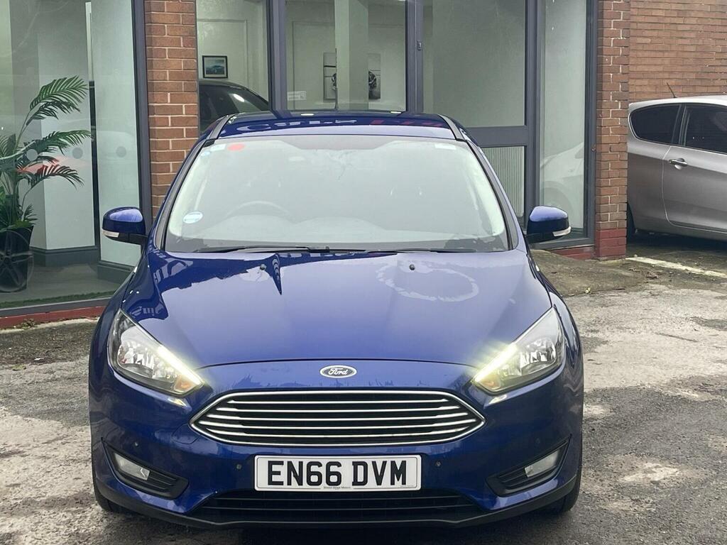 Ford Focus Hatchback 1.5 Tdci Zetec Euro 6 Ss 201666 EN66DVM Blue #2
