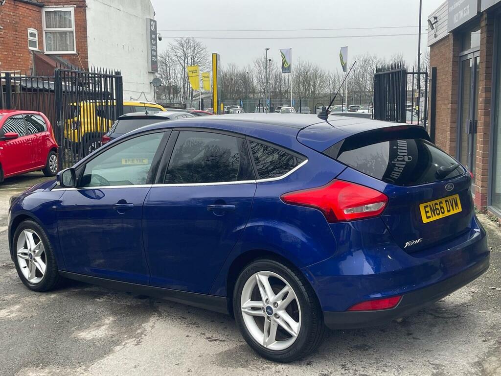 Ford Focus Hatchback 1.5 Tdci Zetec Euro 6 Ss 201666 EN66DVM Blue #5
