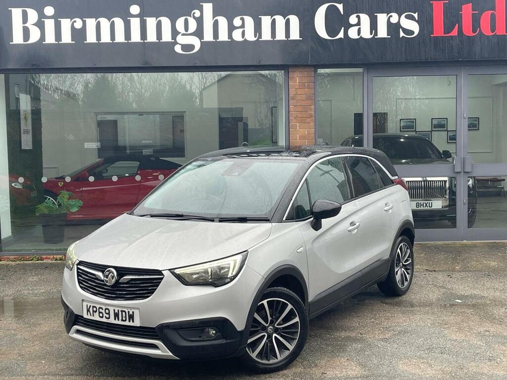 Vauxhall Crossland X Suv 1.2 Turbo Elite Euro 6 Ss 201969 KP69WDW Silver #2