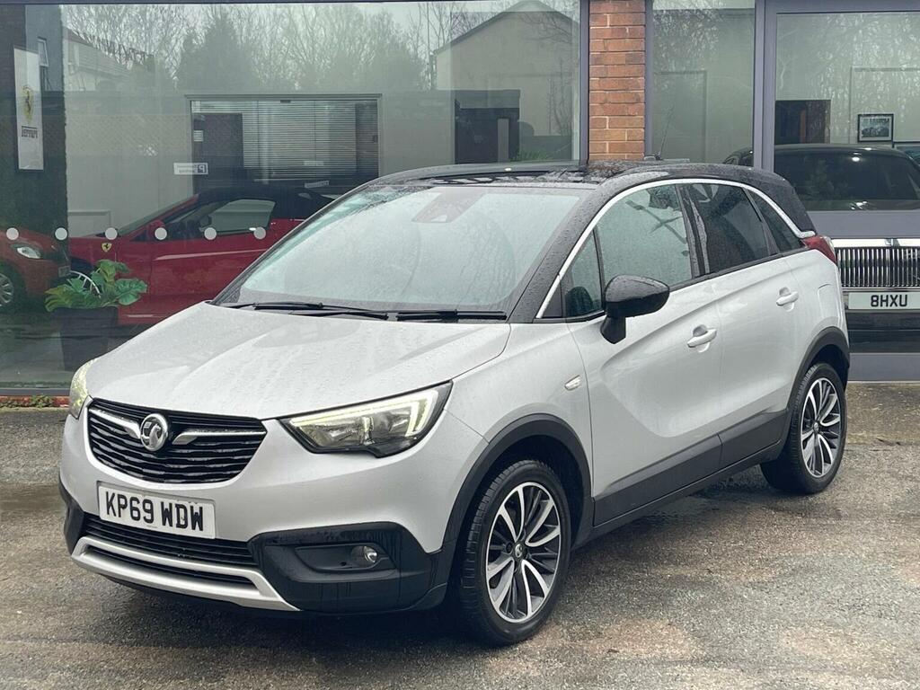 Vauxhall Crossland X Suv 1.2 Turbo Elite Euro 6 Ss 201969 KP69WDW Silver #4