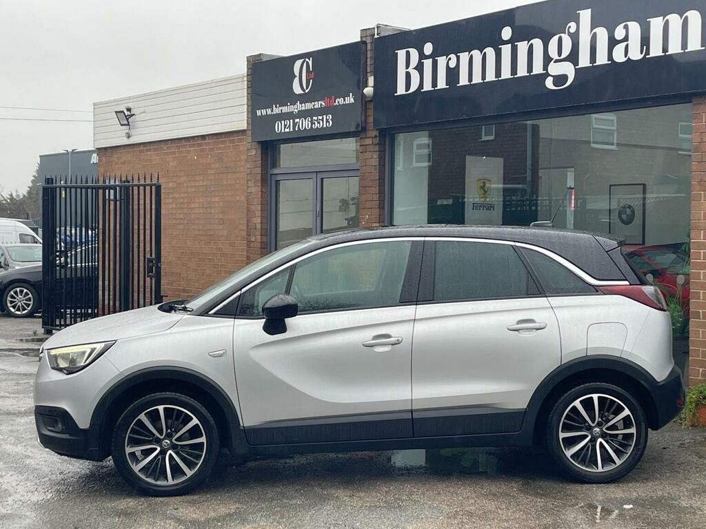 Vauxhall Crossland X Suv 1.2 Turbo Elite Euro 6 Ss 201969 KP69WDW Silver #5