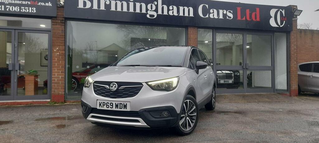 Vauxhall Crossland X Suv 1.2 Turbo Elite Euro 6 Ss 201969 KP69WDW Silver #6