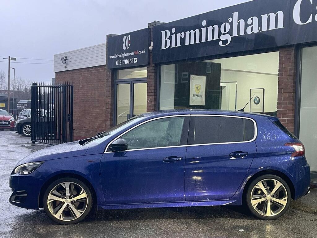 Peugeot 308 Hatchback 1.2 Puretech Gt Line Euro 6 Ss 2 FN15OPC Blue #4