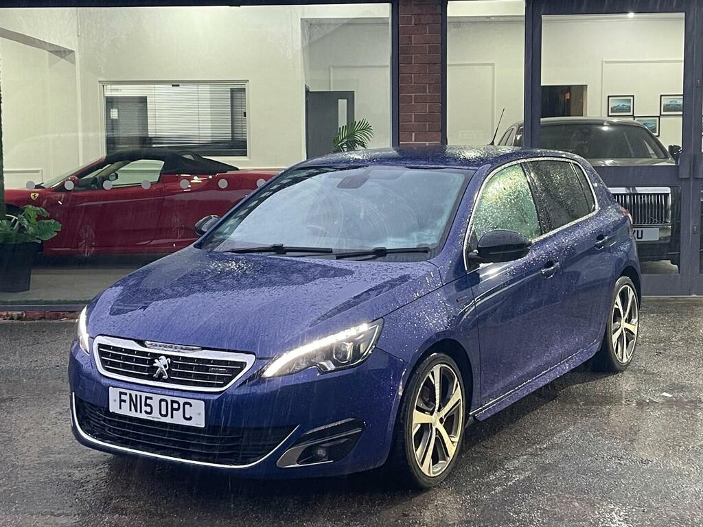 Peugeot 308 Hatchback 1.2 Puretech Gt Line Euro 6 Ss 2 FN15OPC Blue #3
