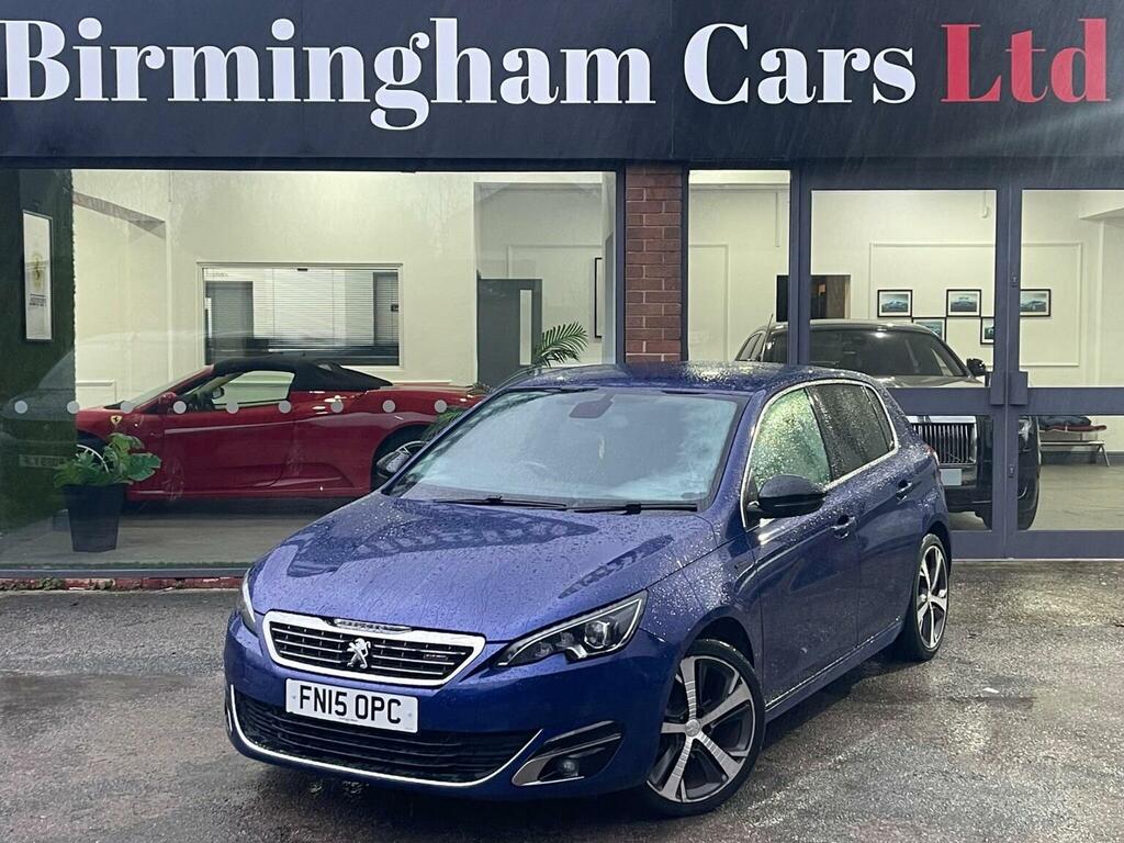 Peugeot 308 Hatchback 1.2 Puretech Gt Line Euro 6 Ss 2 Blue