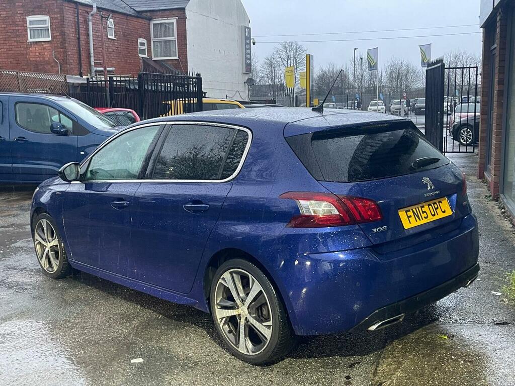 Peugeot 308 Hatchback 1.2 Puretech Gt Line Euro 6 Ss 2 FN15OPC Blue #5