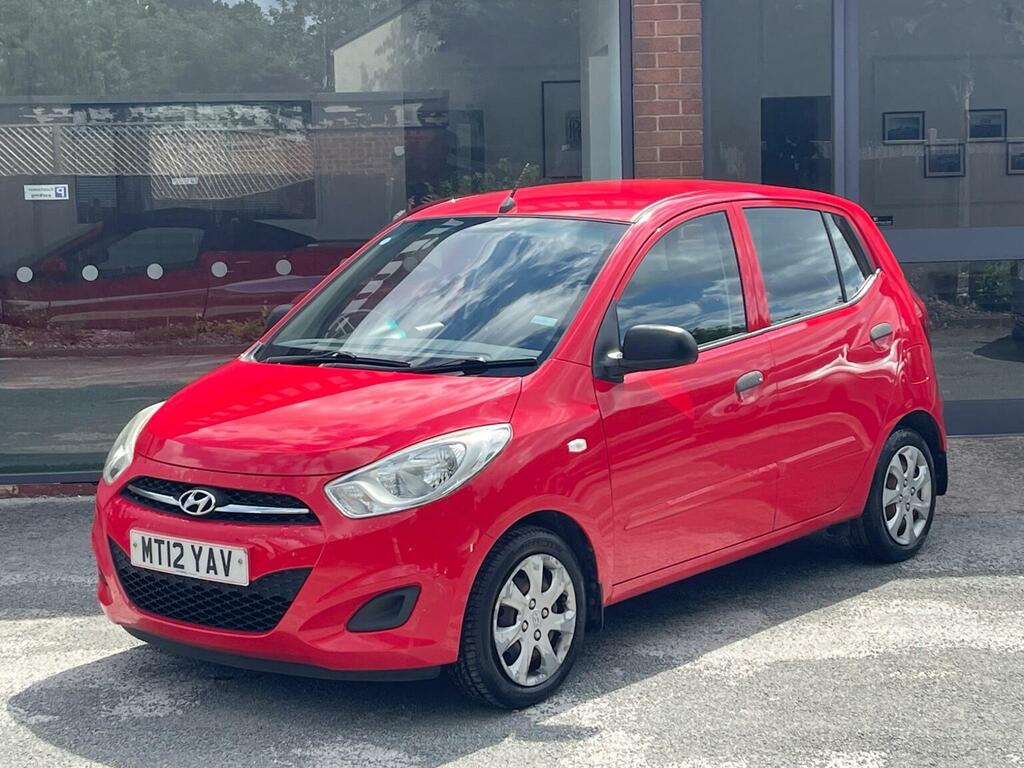 Hyundai I10 Hatchback 1.2 Classic Euro 5 201212 MT12YAV Red #3