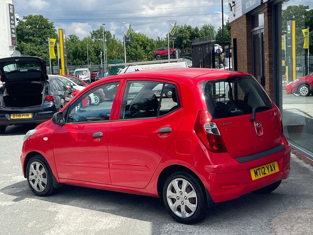 Hyundai I10 Hatchback 1.2 Classic Euro 5 201212 MT12YAV Red #5
