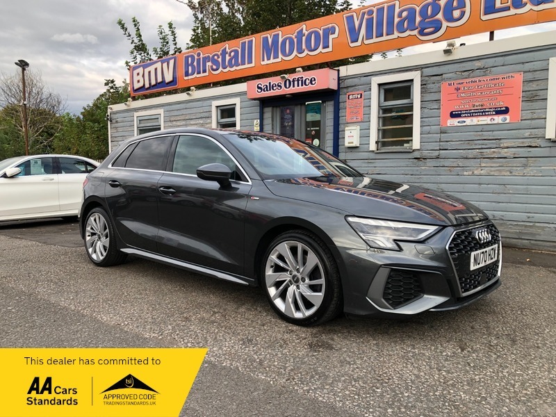 Audi A3 Sportback Tdi S Line Grey