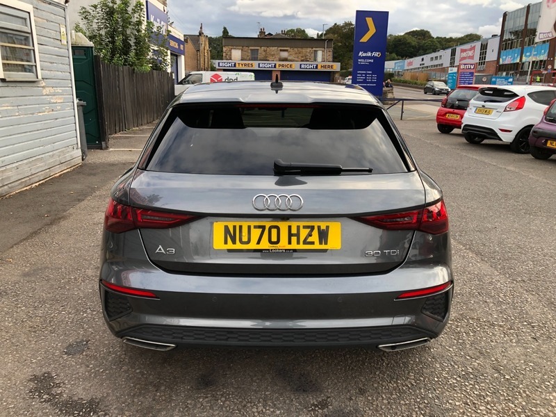 Audi A3 Sportback Tdi S Line Grey #4
