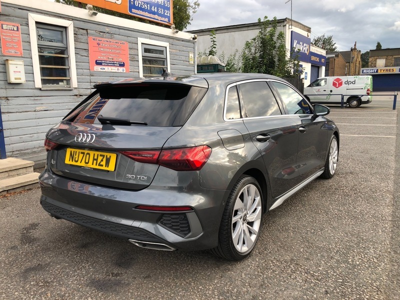 Audi A3 Sportback Tdi S Line Grey #5