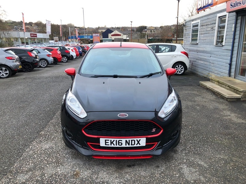 Ford Fiesta Zetec S Black Edition EK16NDX Black #2