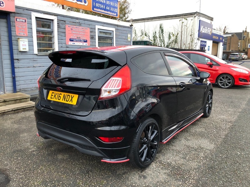 Ford Fiesta Zetec S Black Edition EK16NDX Black #5