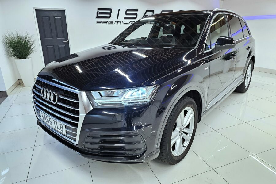 Audi Q7 3.0Tdi S Line Quattro VA65TLO Blue #2