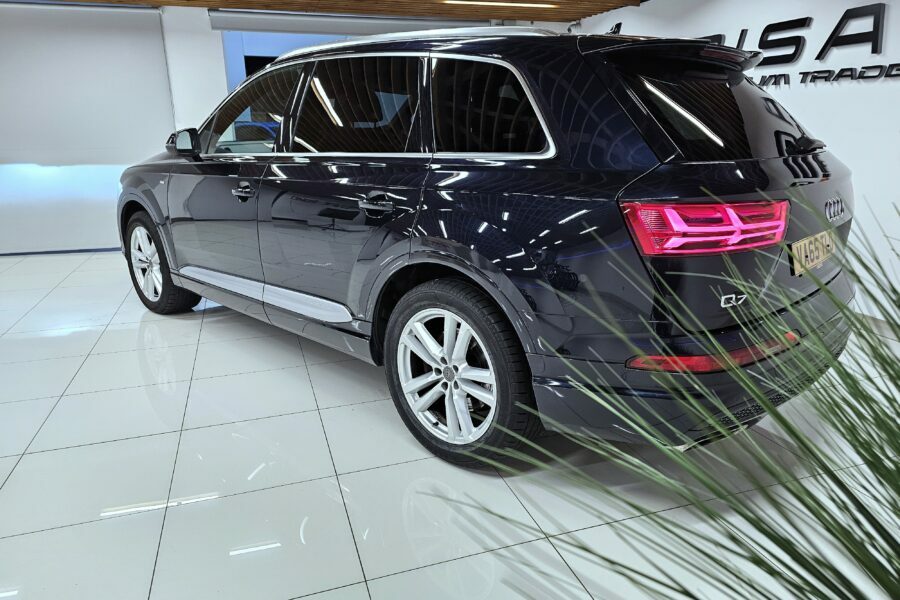 Audi Q7 3.0Tdi S Line Quattro VA65TLO Blue #4