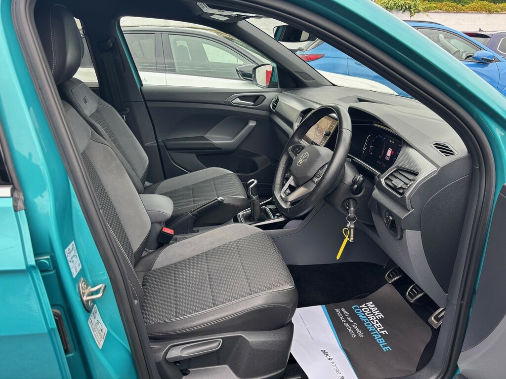 Volkswagen T-Cross 1.0 Tsi R-line Suv Euro 6 Ss DE71GYU Blue #3
