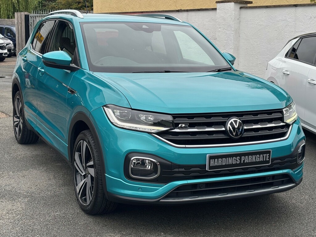 Volkswagen T-Cross 1.0 Tsi R-line Suv Euro 6 Ss Blue