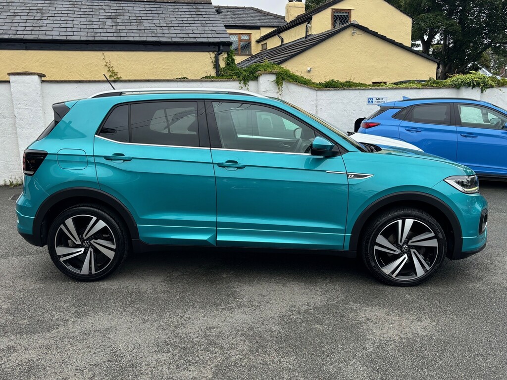 Volkswagen T-Cross 1.0 Tsi R-line Suv Euro 6 Ss DE71GYU Blue #2