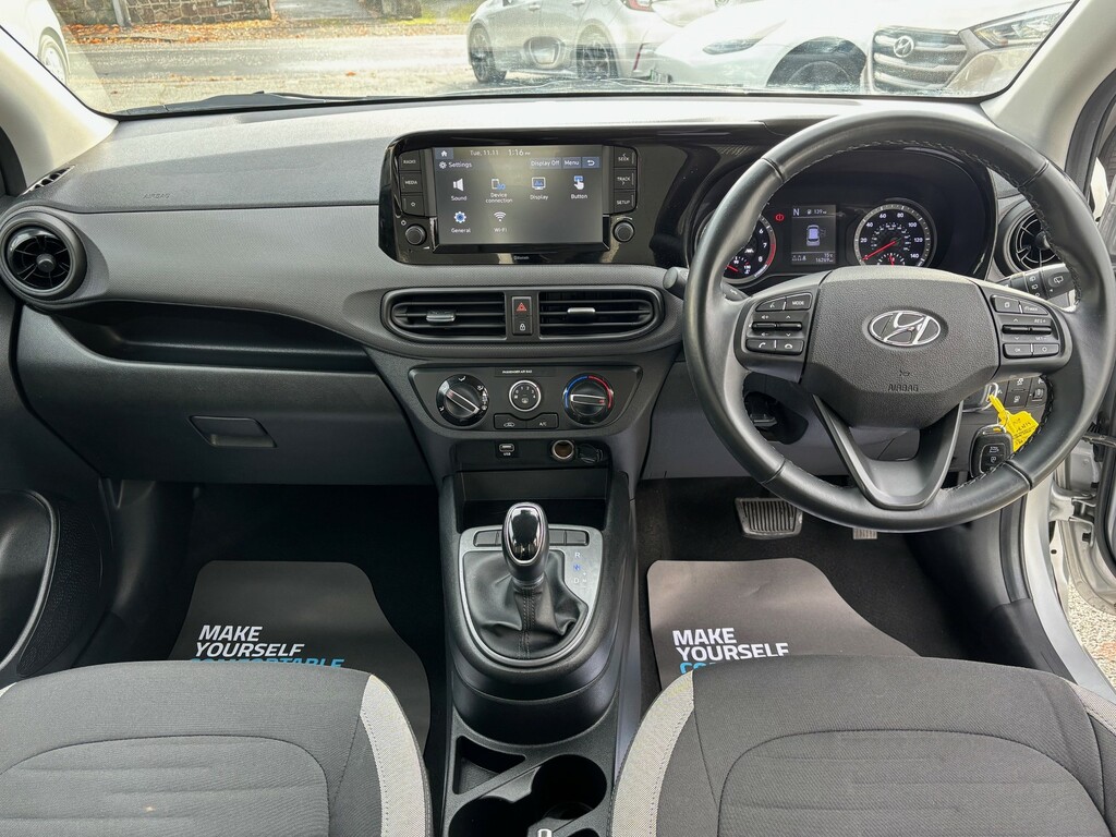 Hyundai I10 1.0 Se Connect Hatchback Euro 6 S HN72AVV Silver #4